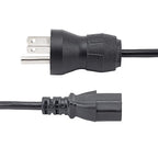 StarTech.com PXTMG10110 power cable Black 118.1" (3 m) NEMA 5-15P C13 coupler