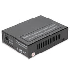 AddOn Networks ADD-GMC-2RJSFP-POE+ network media converter 1000 Mbit/s Multi-mode, Single-mode Black
