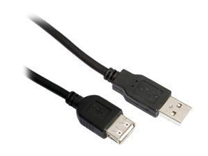 Belkin F3U134B16 USB cable USB 2.0 189" (4.8 m) USB A 0.48 Gbit/s Black