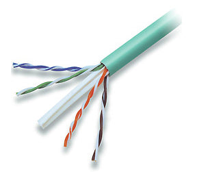 Belkin CAT6 Solid Bulk Cable 500 ft networking cable Green 6000" (152.4 m)