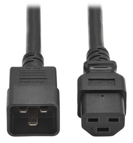 Eaton P035-004 power cable Black 47.2" (1.2 m) IEC C20 C21 coupler