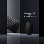 ALOGIC ASKBT3WC keyboard Mouse included Home/Office RF Wireless + Bluetooth Black