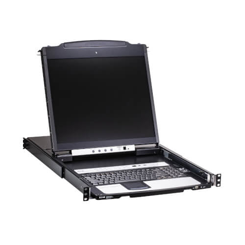 Eaton B064C-16-1-IP KVM switch Rack mounting Black