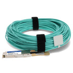 AddOn Networks MFA1A00-E040-AO InfiniBand/fibre optic cable 1574.8" (40 m) QSFP28 AOC Aqua color