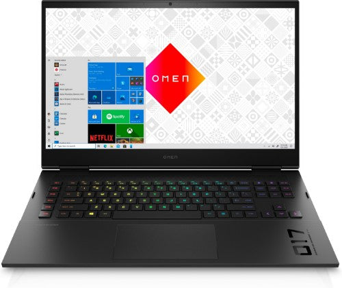 HP OMEN 17-ck0010nr Intel® Core™ i7 i7-11800H Laptop 17.3" Full HD 16 GB DDR4-SDRAM 512 GB SSD NVIDIA GeForce RTX 3060 Wi-Fi 6 (802.11ax) Windows 10 Home Black