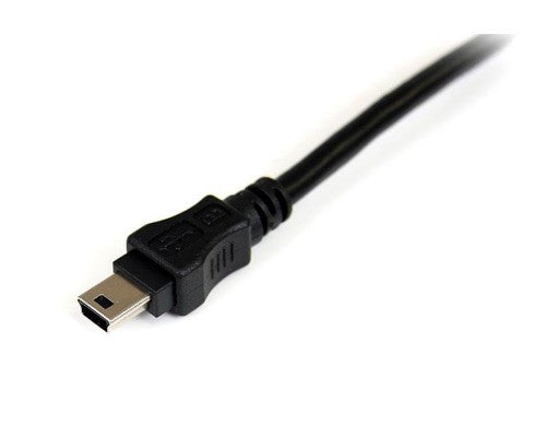 StarTech.com USB2HABMY6 USB cable USB 2.0 70.9" (1.8 m) Mini-USB B 2 x USB A 0.48 Gbit/s Black, Red