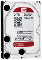 Western Digital Red internal hard drive 2 TB 5400 RPM 64 MB 3.5" Serial ATA III