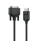 ALOGIC EL2DPDVI-01 video cable adapter 39.4" (1 m) DisplayPort DVI Black