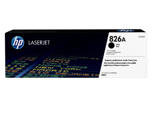 CF310A (826A) Toner black, 29K pages @ 5% coverage