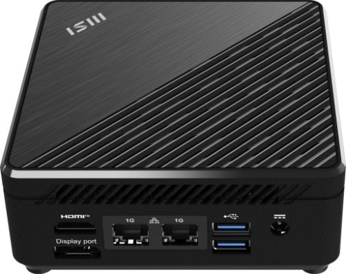 MSI CUBI N ADL S-055BUS PC/workstation barebone 0.69L sized PC Black N100