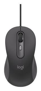 Logitech Signature Slim Wired Combo MK625 for Business keyboard Mouse included Home/Office USB QWERTY US English Graphite
