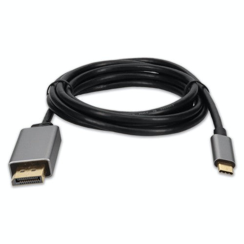 AddOn Networks USBC2DPMMAL-AA video cable adapter 7.87" (0.2 m) USB Type-C DisplayPort Black