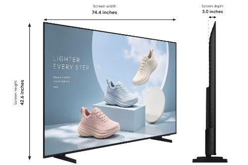 Samsung BE85HX-H 85" HX-H Series 4K UHD Commercial Display
