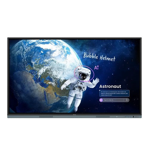 BenQ RM6505 interactive whiteboard 65" 3840 x 2160 pixels Touchscreen Black