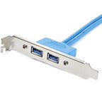 StarTech.com USB3SPLATE interface cards/adapter Internal USB 3.2 Gen 1 (3.1 Gen 1)