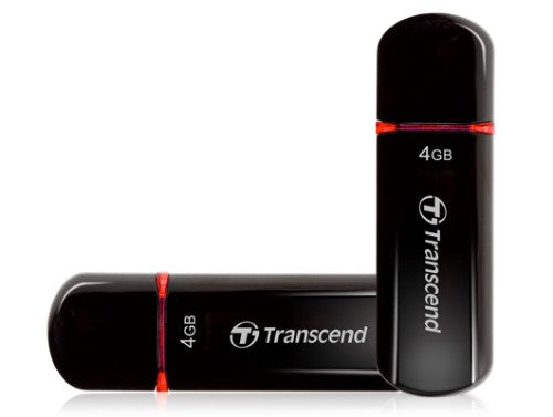 Transcend JetFlash 600 USB flash drive 4 GB USB Type-A 2.0 Black