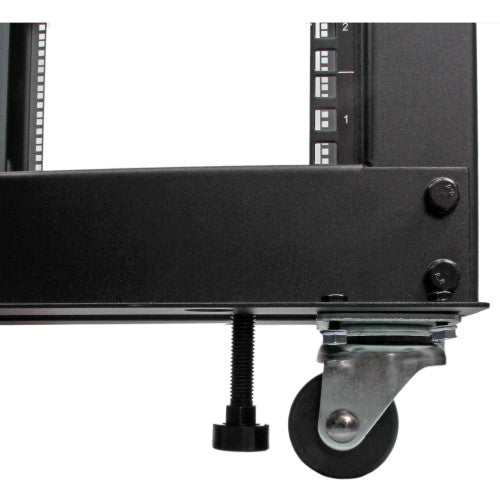 StarTech.com 4POSTRACK12U rack cabinet 12U Freestanding rack Black