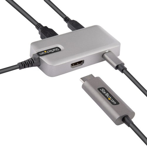 StarTech.com DKT31CHPD3 laptop dock/port replicator Wired USB 3.2 Gen 2 (3.1 Gen 2) Type-C Gray