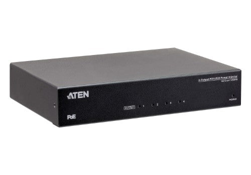ATEN VE44PB network extender Network transmitter & receiver Black