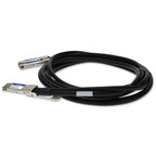AddOn Networks ADD-Q4DE2Q56CI-P3M InfiniBand/fibre optic cable 118.1" (3 m) QSFP-DD 2x QSFP56 DAC Black