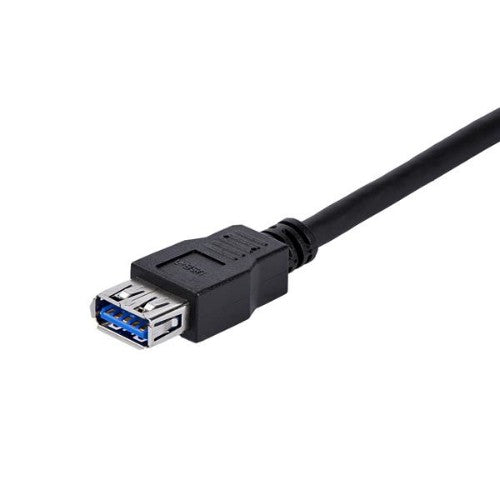 StarTech.com USB3SEXT1MBK USB cable USB 3.2 Gen 1 (3.1 Gen 1) 39.4" (1 m) USB A 5 Gbit/s Black