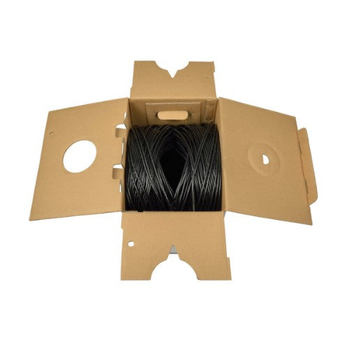 Tripp Lite N022-01K-BK networking cable Black 12007.9" (305 m) Cat5e