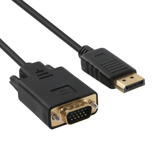 Axiom DPMVGAM10-AX video cable adapter 120" (3.05 m) DisplayPort VGA (D-Sub) Black