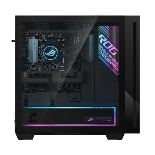 ASUS ROG G700 GM700TZ-PS787 AMD Ryzen™ 7 9800X3D 32 GB DDR5-SDRAM 2 TB SSD NVIDIA GeForce RTX 5080 Windows 11 Home Tower PC Black
