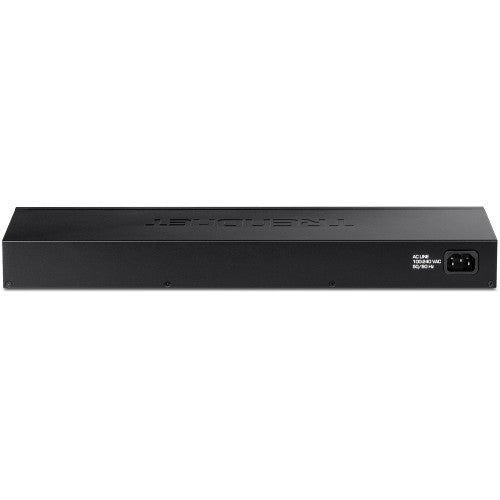 Trendnet TEG-S17 network switch Gigabit Ethernet (10/100/1000) Black
