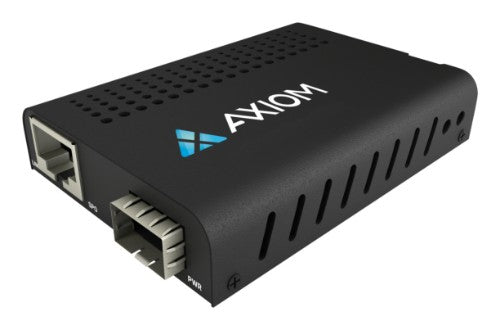 Axiom AXG100207 network media converter 100 Mbit/s Multi-mode, Single-mode Black