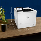 HP LaserJet Enterprise M612dn Black and white Printer, Ethernet Only; Duplex