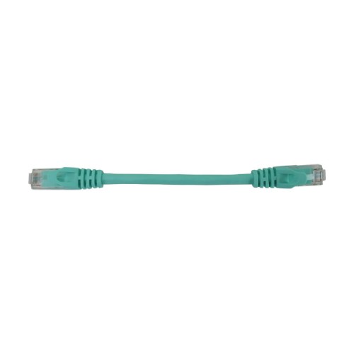 Tripp Lite N261-06N-AQ networking cable Aqua color 5.91" (0.15 m) Cat6a U/UTP (UTP)