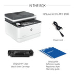 HP LaserJet Pro 3101fdw Wireless Multifunction Black and white Printer, Copier, Scanner; Duplex