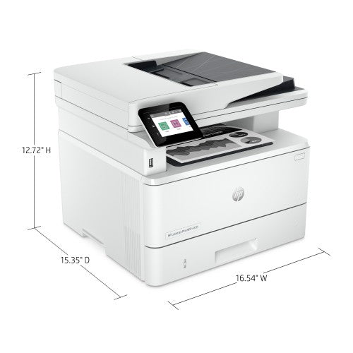HP LaserJet Pro 4101fdn Multifunction Black and white Printer, Ethernet Only; Copier, Scanner