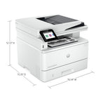 HP LaserJet Pro 4101fdn Multifunction Black and white Printer, Ethernet Only; Copier, Scanner
