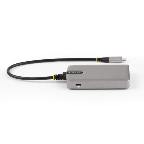 StarTech.com HB31C3A1CDPPD3 interface hub USB 3.2 Gen 2 (3.1 Gen 2) Type-C 10000 Mbit/s Silver