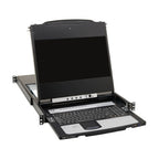 Tripp Lite B030-DP08-17D KVM switch Rack mounting Black