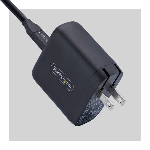 StarTech.com 114NB-WALL-CHARGER mobile device charger Universal Black AC Fast charging Indoor