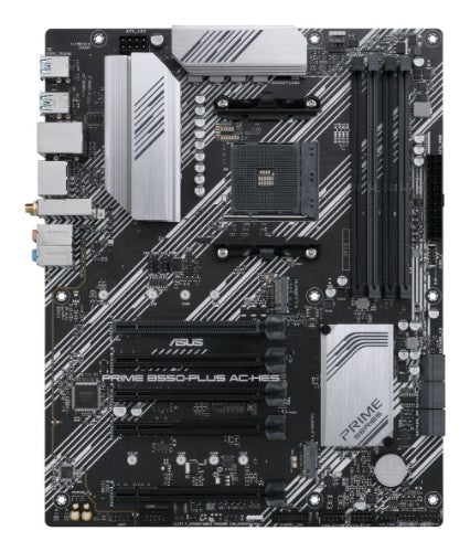 ASUS PRIME B550-PLUS AC-HES motherboard AMD B550 Socket AM4 ATX
