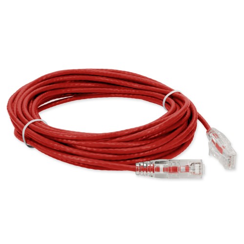 AddOn Networks ADD-16FSLCAT6-RD networking cable Red 192.1" (4.88 m) Cat6 U/UTP (UTP)