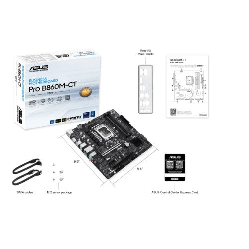 ASUS PRO B860M-CT-CSM Intel B860 LGA 1851 (Socket V1) micro ATX