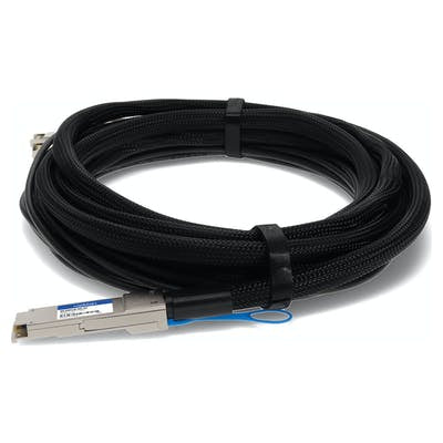 AddOn Networks MC2609130-005-AO InfiniBand/fibre optic cable 196.9" (5 m) QSFP+ 4xSFP+ Black