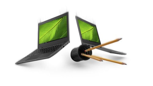 Lenovo 100e Windows 2nd Gen Intel® Celeron® N N4120 Laptop 11.6" HD 4 GB LPDDR4-SDRAM 128 GB SSD Wi-Fi 5 (802.11ac) Windows 11 Pro English Black