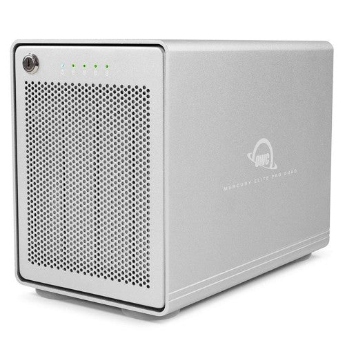 OWC Mercury Elite Pro Quad HDD/SSD enclosure White 2.5/3.5"