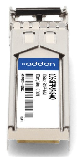AddOn Networks 10G-SFPP-SR-S-AO network transceiver module Fiber optic 10000 Mbit/s SFP+ 850 nm