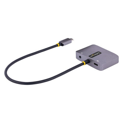 StarTech.com 122-USBC-HDMI-4K-VGA USB graphics adapter 3840 x 2160 pixels Gray