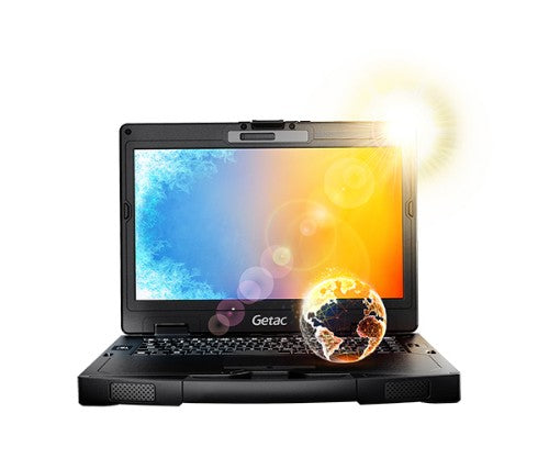 Getac S410 G5 Intel® Core™ i7 i7-1370P Laptop 14" Touchscreen Full HD DDR5-SDRAM SSD Wi-Fi 6 (802.11ax) Windows 11 Pro Black