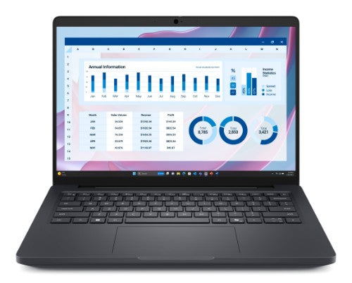 DELL Pro Max 14 MC14255 Copilot+ PC AMD Ryzen AI 7 PRO 350 Mobile workstation 14" Full HD+ 16 GB LPDDR5x-SDRAM 512 GB SSD Wi-Fi 7 (802.11be) Windows 11 Pro Black US English