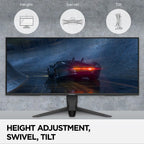 Viewsonic VX Series VX3418-2K computer monitor 34" 3440 x 1440 pixels UltraWide Quad HD LED Black