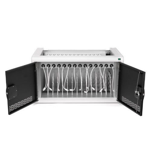 Rocstor VT0023-S1 portable device management cart/cabinet Portable device management cabinet Silver